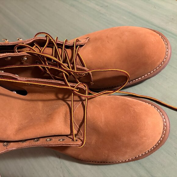 NEW Mens Field & Forest Beckman Style Tan Cork Sole Boots Size 14 D USA Made main image 10